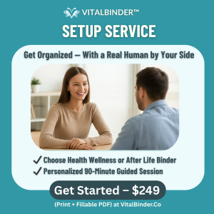 binder + 90 minute setup call