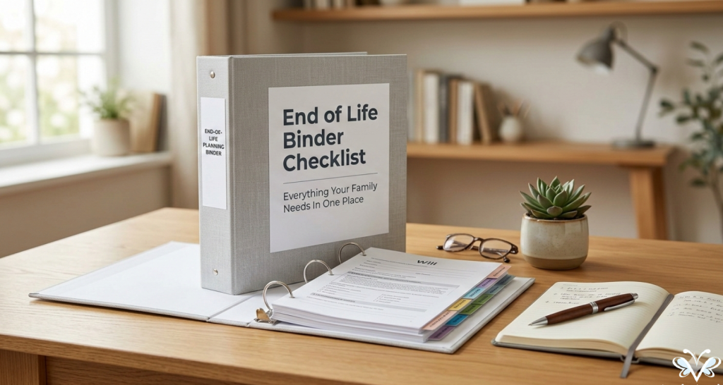 End of Life Binder Checklist